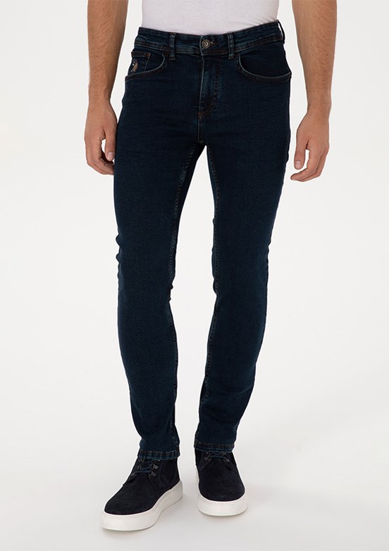 US POLO ASSN Yeşil Erkek Slim Jean Pantolon