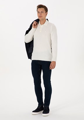 US POLO ASSN Yeşil Erkek Slim Jean Pantolon