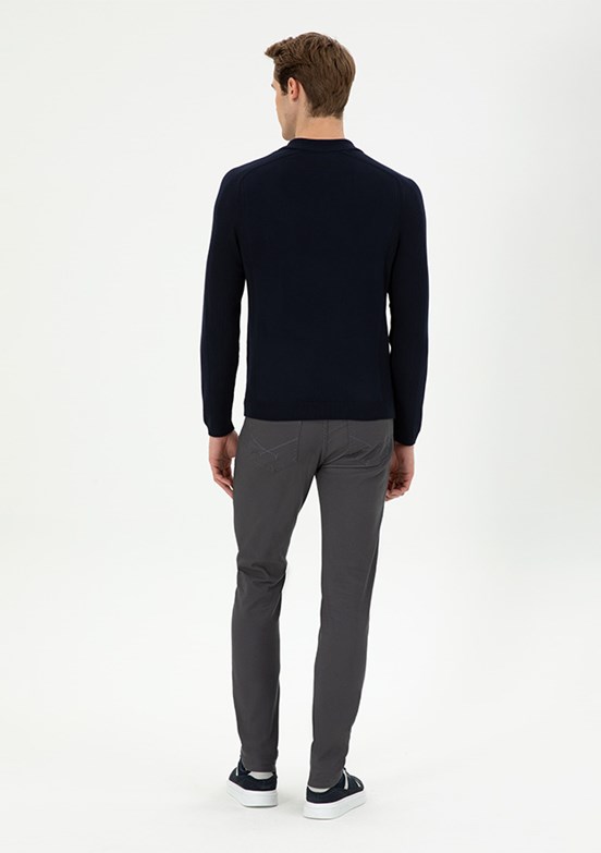 US POLO ASSN Antrasit Erkek Chino Pantolon