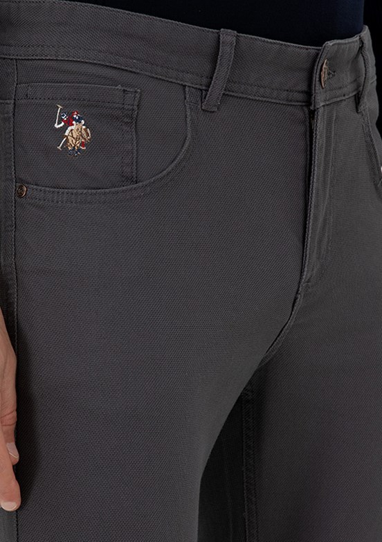 US POLO ASSN Antrasit Erkek Chino Pantolon