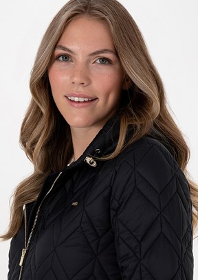 US POLO ASSN Siyah Kadın Basic Kaban