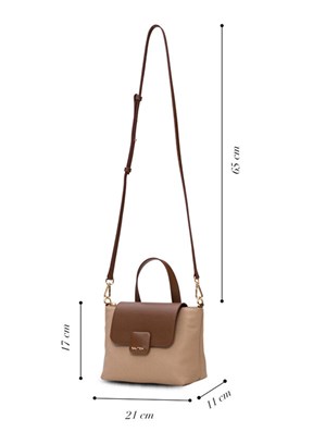 NAUTİCA Bej Kadın Çapraz Çanta