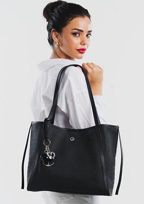 NAUTİCA Siyah Kadın Omuz Çantası