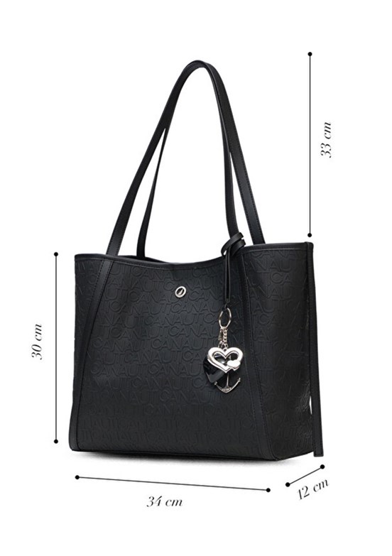 NAUTİCA Siyah Kadın Omuz Çantası