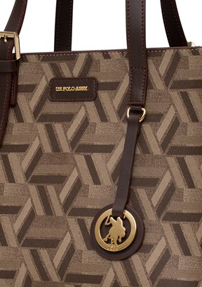 US POLO ASSN Kahverengi Kadın Omuz Çantası