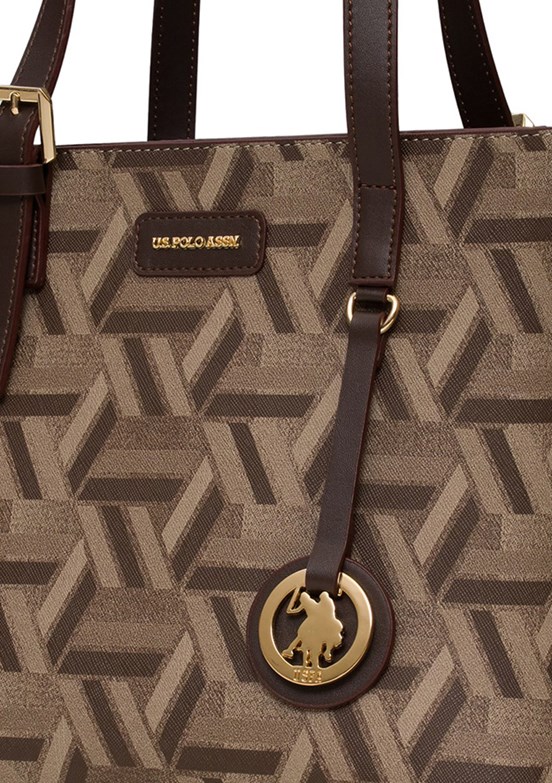 US POLO ASSN Kahverengi Kadın Omuz Çantası