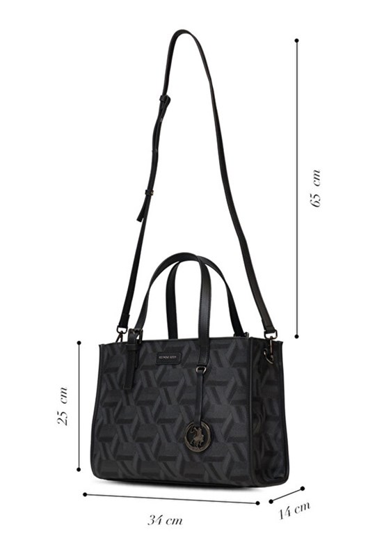 US POLO ASSN Siyah Kadın Omuz Çantası