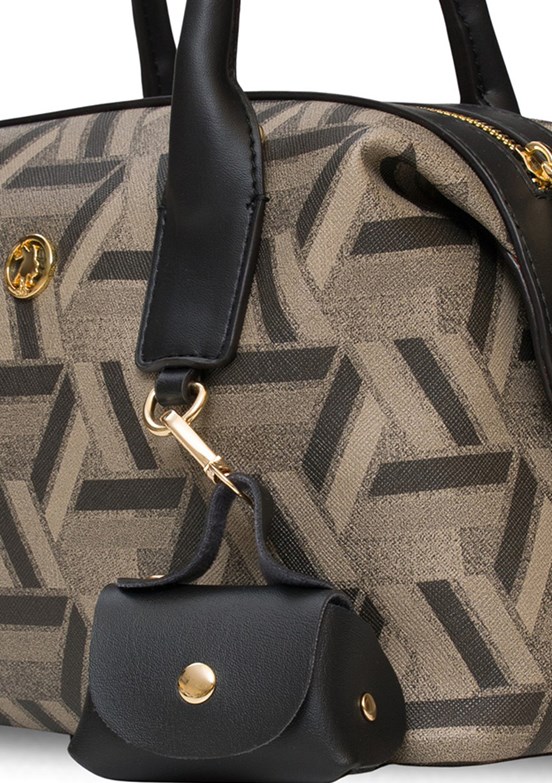US POLO ASSN Bej Kadın Çapraz Çanta