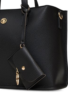 US POLO ASSN Siyah Kadın Çapraz Çanta