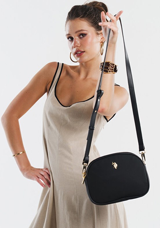 US POLO ASSN Siyah Kadın Çapraz Çanta