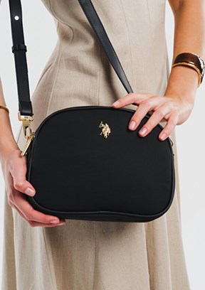 US POLO ASSN Siyah Kadın Çapraz Çanta