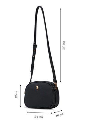 US POLO ASSN Siyah Kadın Çapraz Çanta
