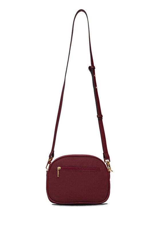 US POLO ASSN Bordo Kadın Çapraz Çanta
