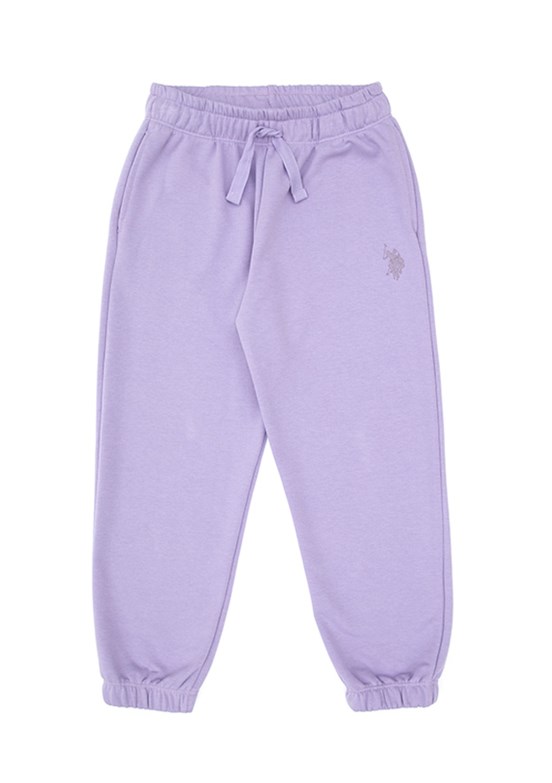 US POLO ASSN Mor Kız Çocuk Eşofman Takımı