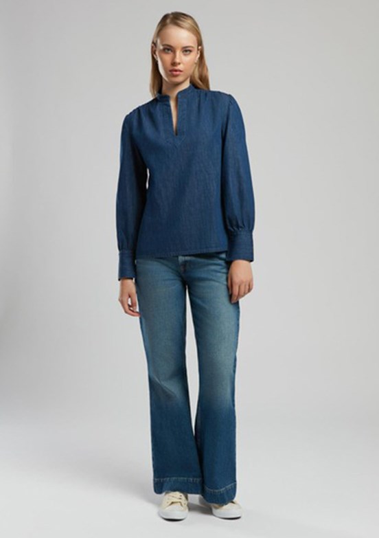 LEE COOPER Çok Renkli Kadın Uzun Kol Bluz