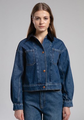 LEE COOPER Çok Renkli Kadın Denim Ceket