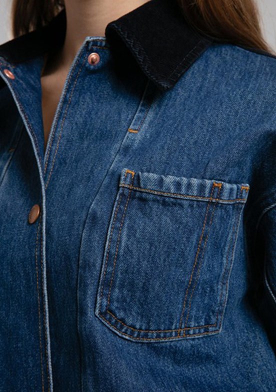 LEE COOPER Çok Renkli Kadın Denim Ceket