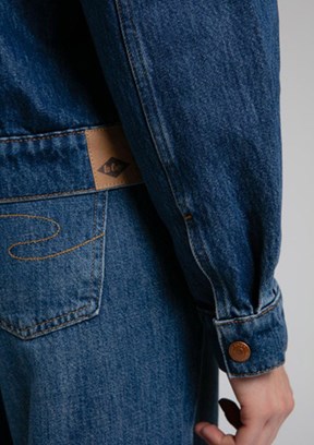 LEE COOPER Çok Renkli Kadın Denim Ceket