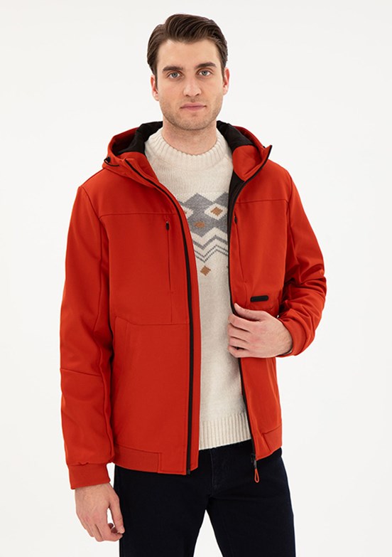 PİERRE CARDİN Erkek Çok Renkli Basic Mont