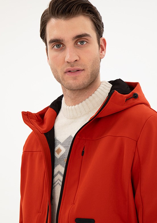 PİERRE CARDİN Erkek Çok Renkli Basic Mont