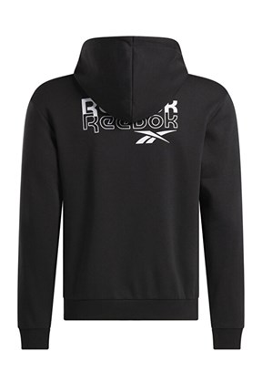 REEBOK Siyah Erkek Ri Brand Proud FZ Fermuarlı Sweatshirt