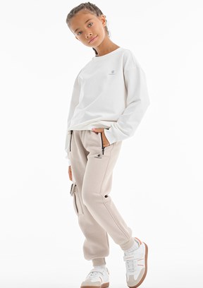 LUMBERJACK Beyaz Erkek Çocuk Baskılı Sweatshirt