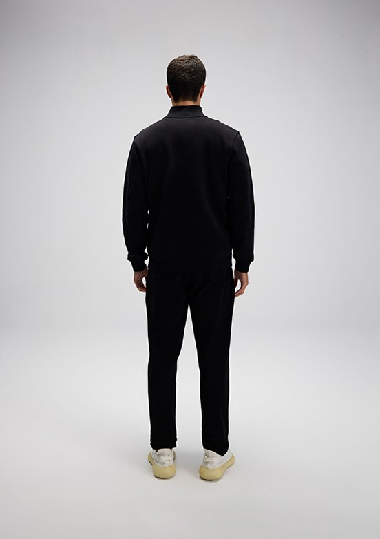 ELLESSE Siyah Erkek Fermuarlı Sweatshirt
