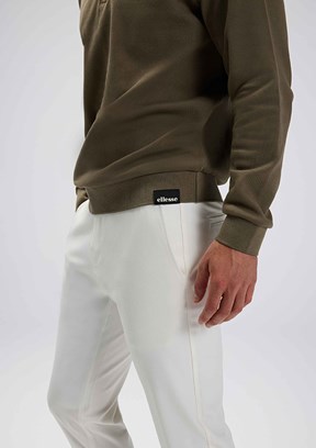 ELLESSE - EM602 Erkek Yeşil Polo Yaka Sweatshirt