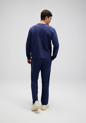 ELLESSE Lacivert Erkek Kapüşonsuz Sweatshirt
