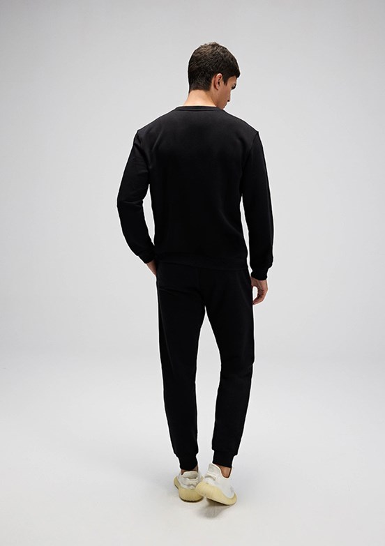 ELLESSE - EM554 Erkek Siyah Jogger Eşofman Altı
