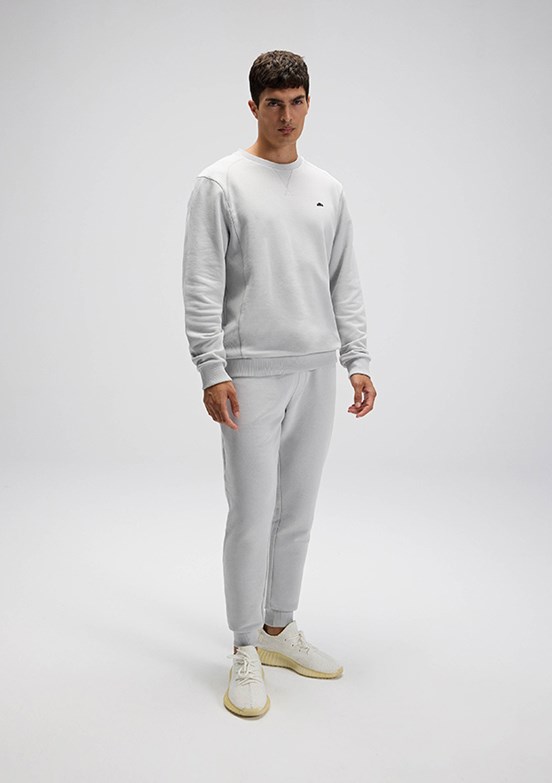 ELLESSE - EM554 Erkek Gri Jogger Eşofman Altı