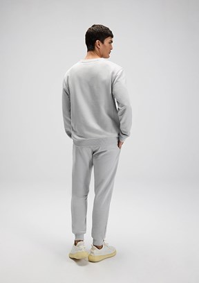 ELLESSE - EM554 Erkek Gri Jogger Eşofman Altı