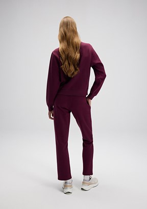 ELLESSE Bordo Kadın Kapüşonsuz Sweatshirt