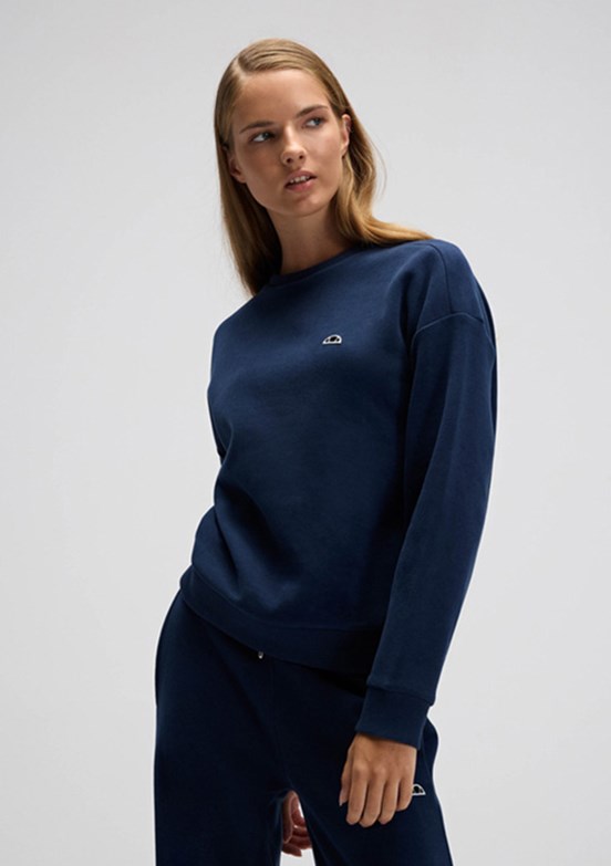 ELLESSE Lacivert Kadın Kapüşonsuz Sweatshirt