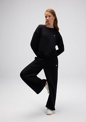 ELLESSE Siyah Kadın Fermuarsız Kapüşonsuz Sweatshirt