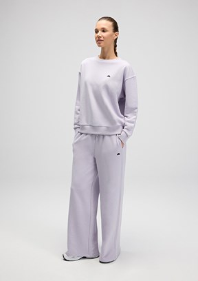 ELLESSE Mor Kadın Kapüşonsuz Sweatshirt
