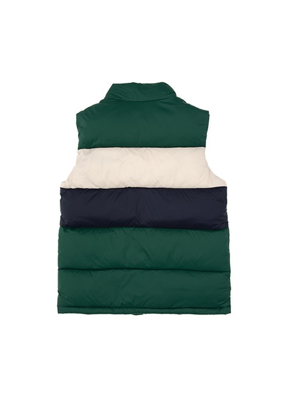 US POLO ASSN Yeşil Erkek Çocuk Basic Yelek