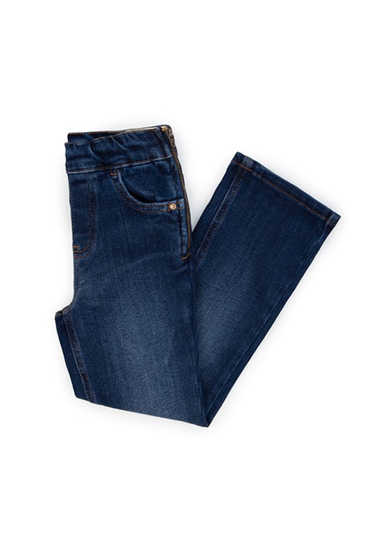 US POLO ASSN Mavi Kız Çocuk Skinny Jean Pantolon