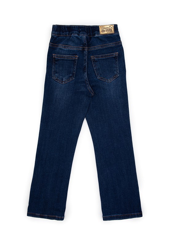 US POLO ASSN Mavi Kız Çocuk Skinny Jean Pantolon