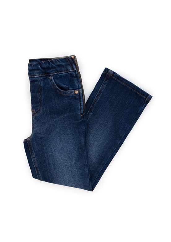 US POLO ASSN Mavi Kız Çocuk Skinny Jean Pantolon