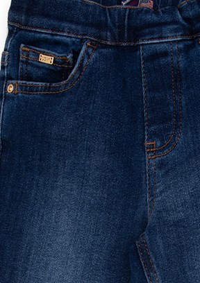 US POLO ASSN Mavi Kız Çocuk Skinny Jean Pantolon