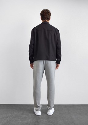 BACKANDBOND Siyah Erkek Basic Ceket