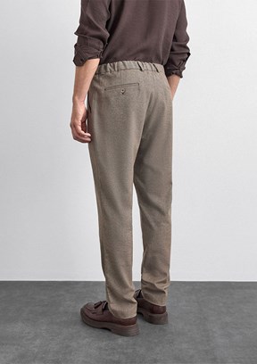 BACKANDBOND Kahverengi Erkek Jogger Pantolon