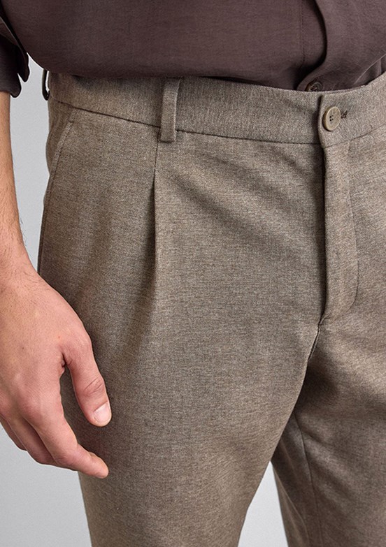 BACKANDBOND Kahverengi Erkek Jogger Pantolon