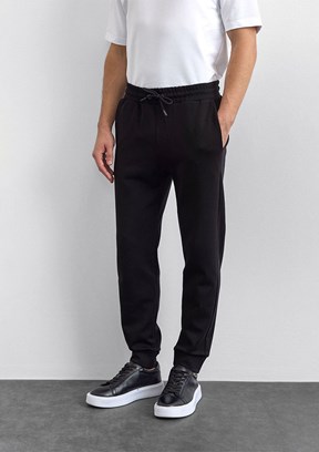 BACKANDBOND Siyah Erkek Jogger Pantolon