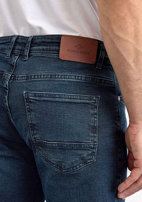 BACKANDBOND Lacivert Erkek Normal Bel Jean Pantolon