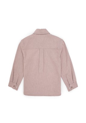 US POLO ASSN Pembe Kız Çocuk Denim Gömlek