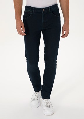 US POLO ASSN Yeşil Erkek Slim Jean Pantolon