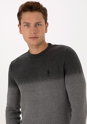 US POLO ASSN Antrasit Erkek Regular Kazak