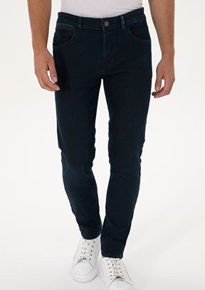 US POLO ASSN Yeşil Erkek Slim Jean Pantolon